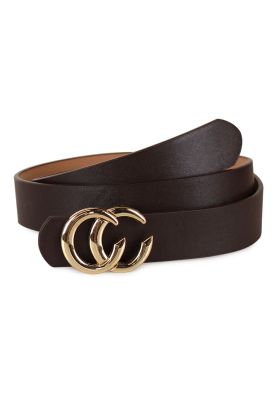 Cinturón mujer Kate café oscuro Carven Paris