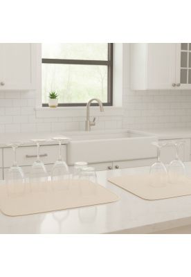 Set de 2 Tapetes de secado Nautica Home alta absorción beige