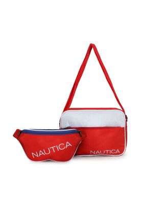 Imagen 1 del producto Pack Nautica banano Kappa + bolso Perseo rojo