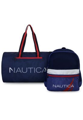 Bolso Aries + Mochila Stark azul Nautica