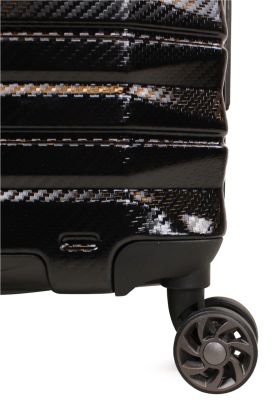 Imagen 2 del producto Set 3 maletas S+M+L Rocky negra Penguin