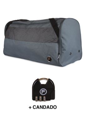 Imagen 2 del producto Bolso Eder L 144 lts gris + Candado F