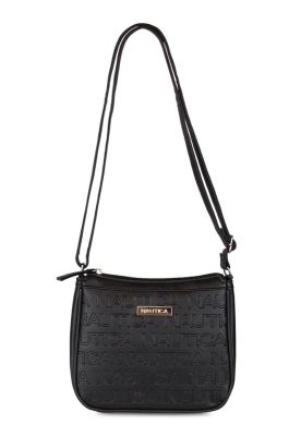 Cartera cruzada Princess negra Nautica