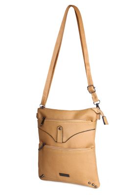 Imagen 2 del producto Cartera bandolera Felicia camel Anabella Sachi