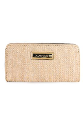 Billetera mujer Lidia café Carven Paris