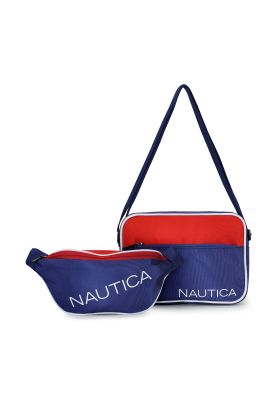 Pack Nautica banano Kappa + bolso Perseo azul