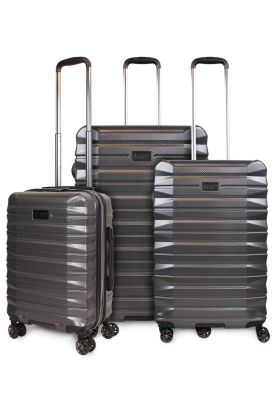 Set 3 maletas S+M+L Rocky gris Penguin