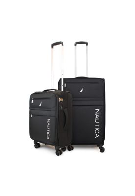 Pack 2 maletas de tela S+M Nautica Munich 10k y 20k negra