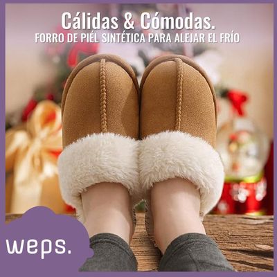 Imagen 2 del producto Pantuflas Adulto Mujer Weps Zapatillas de Levantarse Slip On