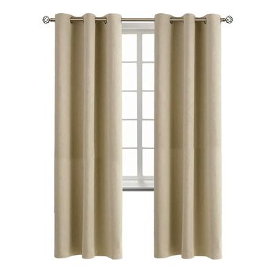Cortina Blackout Casatua 2 Paños 140x220cm Aislante