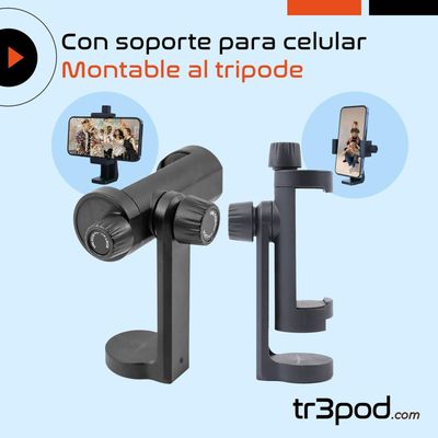 Imagen 2 del producto Tripode Camara Celular Tr3pod Aluminio Plegable + Control