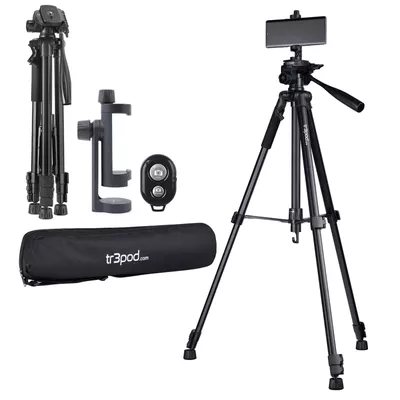 Tripode Camara Celular Tr3pod Aluminio Plegable + Control