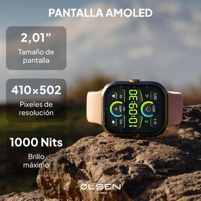 Imagen 2 del producto Smartwatch Olsen Reloj Inteligente URBAN Amoled Llamadas BT