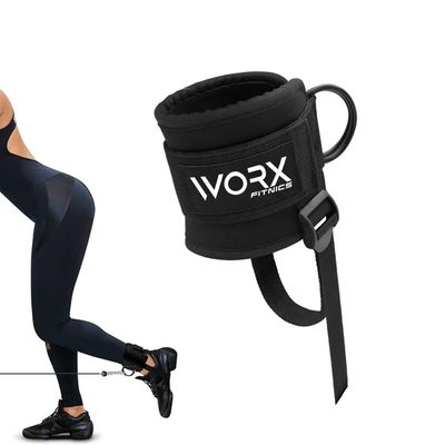 Imagen 2 del producto Tobillera Para Polea Correa Worx Gym Gimnasio Gluteos