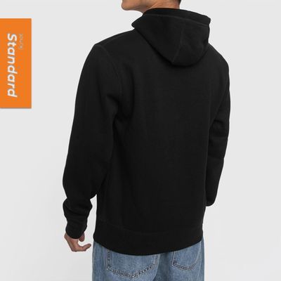 Imagen 2 del producto Poleron Hombre Canguro Algodon Standard Butter con Capucha