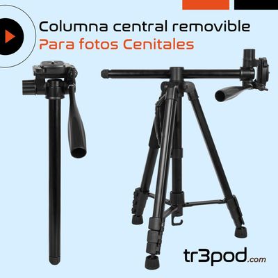 Imagen 2 del producto Tripode Camara Cenital Tr3pod Aluminio Profesional Plegable