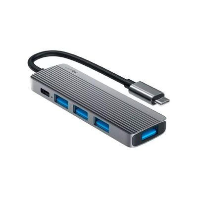 Hub Adaptador Usb Tipo C 5 En 1 Linkon Rj45 Para Mac Windows