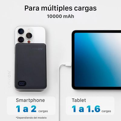 Imagen 2 del producto Bateria Externa Iphone Cargador Portatil Magsafe 10.000Mah