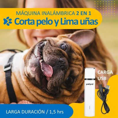 Imagen 2 del producto Corta Uñas Corta Pelo Para Perro Gato Set Belleza Recargable