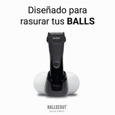 Imagen 2 del producto Afeitadora Ballscout Silky Resistente Al Agua Kit Accesorios Varios