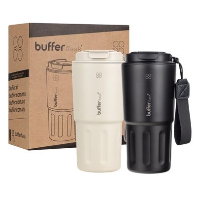 Vaso Termico Termo Buffer Bebidas Calientes Frias Mug 600ml