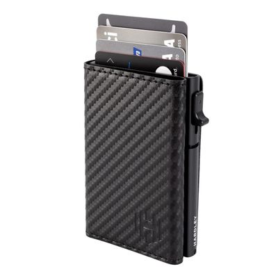 Billetera Hombre Hardley Tarjetero Pop-up Bloqueo Rfid