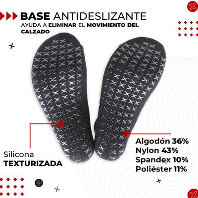 Imagen 2 del producto Medias Futbol Niños Antideslizantes Set 2 + Pantorrillera Talla Única negro