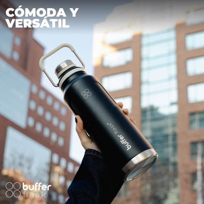 Imagen 2 del producto Termo Botella Agua Termica Buffer Acero Inoxidable 710ml