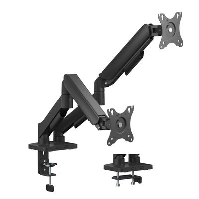 Brazo Soporte Doble Para 2 Monitores Escritorio Linkon