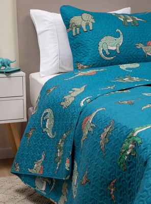 Imagen 1 del producto Cubrecama Cobertor Quilt Niño Niña +funda Almohada 1,5 Plaza