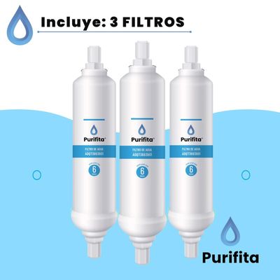 Imagen 2 del producto Filtro de Agua para Refrigerador LG Purifita ADQ73693901 x3