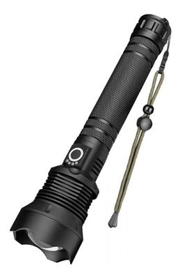 Imagen 1 del producto Linterna Led Tactica Maxwell Recargable Zoom Alcance 700m