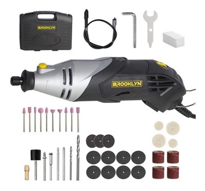 Herramienta Rotativa 170W tipo Dremel Set con 40 accesorios