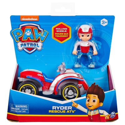 Vehículo Paw Patrol - Ryder Rescue ATV