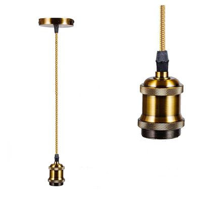 Imagen 2 del producto Soquete E-27 Vintage Dorado PRO