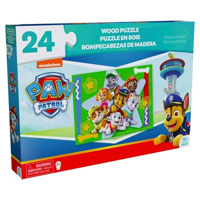 Rompecabezas Madera 24 piezas-Paw Patrol