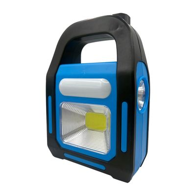 Linterna LED Solar 3 en 1 USB/C Recargable Luz Fría