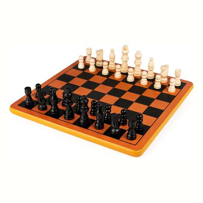 Ajedrez Clásico con Piezas de Madera - Spin Master