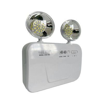 Lámpara Emergencia LED Doble Foco 4 horas 2x3w