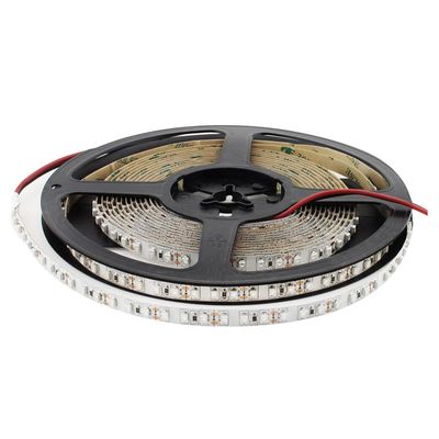 Cinta LED Decorativa Adhesiva 5M 12V IP20 10W/M 120LED/MT Cálido