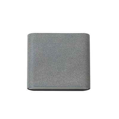 Imagen 2 del producto Pack 3 Apliqué LED de Pared Cuadrado Gris 2*5W Luz Cálida