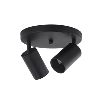 Foco Base Redonda Porta 2*GU10 Incluye Ampolletas