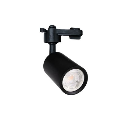 Foco Decorativo para Riel Monofásico GU10 ""Aquila II"" - Negro