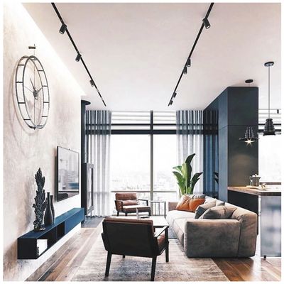 Imagen 2 del producto Foco Decorativo para Riel Monofásico GU10 ""Aquila II"" - Negro