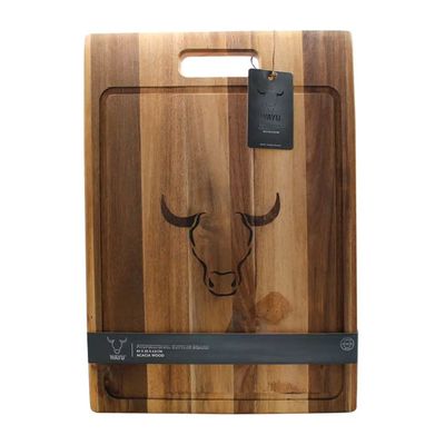 Imagen 1 del producto Tabla Para Picar de Madera Acacia Profesional 50cm - Wayu