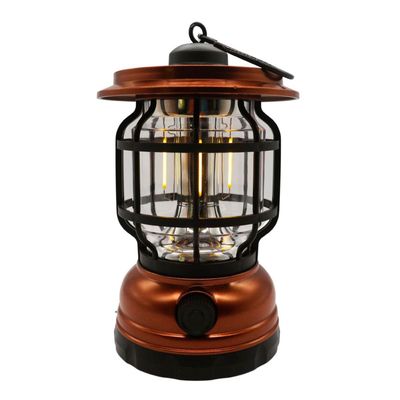 Imagen 1 del producto Lámpara Portátil de Camping Recargable USB Cobre