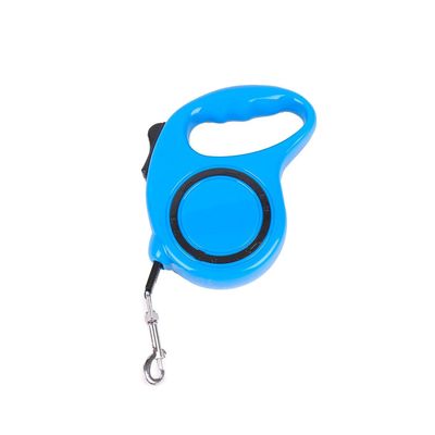 Correa Retráctil 3 Metros Para Mascotas - Celeste