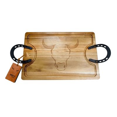 Tabla Para Picar Mediana Diseño Herradura 45cm - Wayu