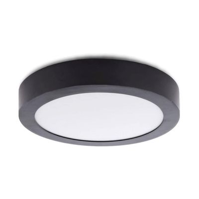 Imagen 2 del producto Panel Redondo LED Sobrepuesto Negro 24W Neutro