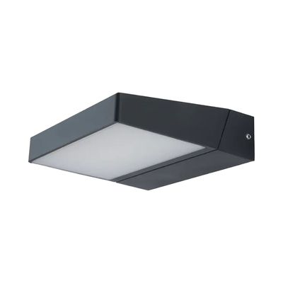 Apliqué LED Cuadrado Móvil Negro 18W Luz Cálida